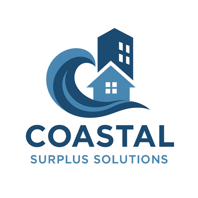 Coastal Surplus Solutions - blue logo